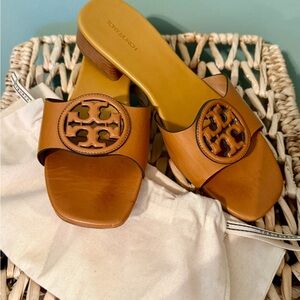 Tory Burch Bombe Miller Slide Sandals